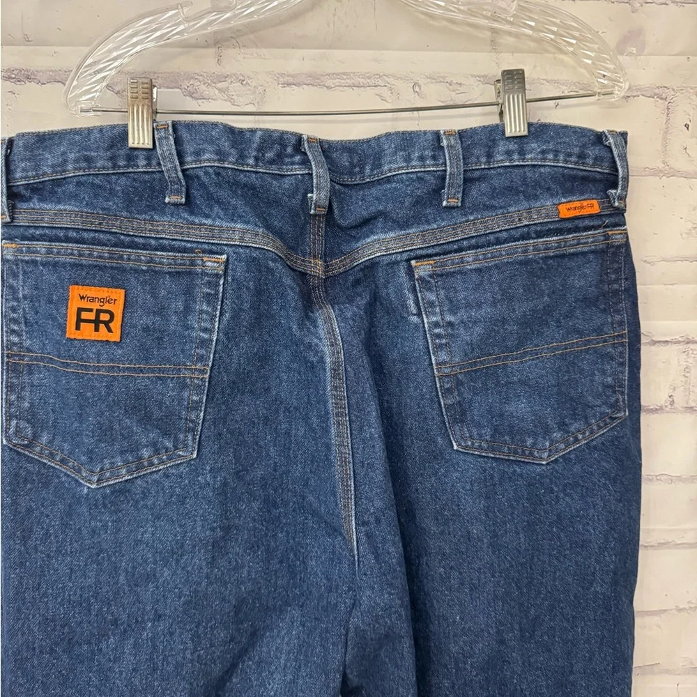 Wrangler FR Flame Resistant Riggs Relaxed Fit Blue Jean Men’s Size 40x32 FR3W050